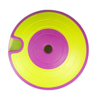 HKM-3698877 Interactive Flying Saucer Dog Toy for Food Dispensing - Purple, Durable ABS Material