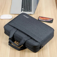 HKM-370003 Single Shoulder Laptop Bag for Business Travel and Meetings, Versatile Computer Carrier