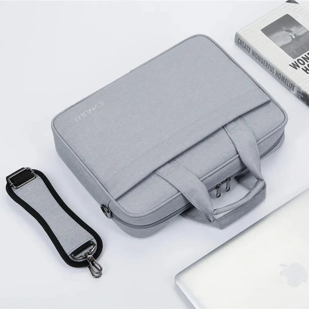 HKM-370003 Single Shoulder Laptop Bag for Business Travel and Meetings, Versatile Computer Carrier