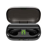 HKM-370195 Bluetooth V5.0 Wireless Headset with True Stereo Sound - 10m Range, 60 Days Standby, 3-4 Hours Playtime