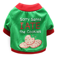 HKM-3702205 Festive Cotton T-Shirt for Dogs in Various Sizes - XS to L