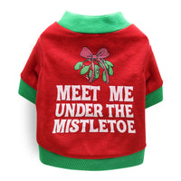 HKM-3702205 Festive Cotton T-Shirt for Dogs in Various Sizes - XS to L