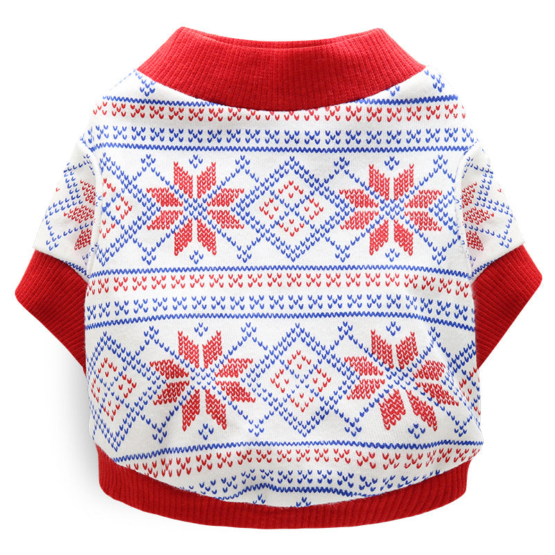 HKM-3702205 Festive Cotton T-Shirt for Dogs in Various Sizes - XS to L
