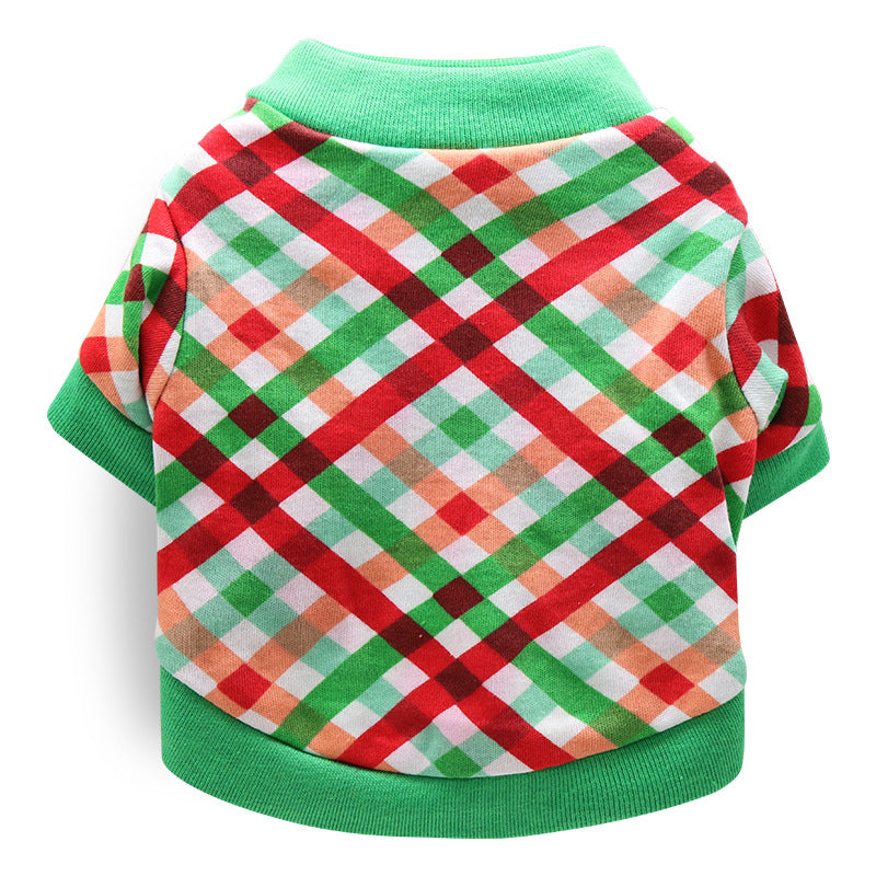 HKM-3702205 Festive Cotton T-Shirt for Dogs in Various Sizes - XS to L