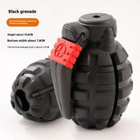 HKM-3702845 Dog Toy for Teeth Cleaning and Food Dispenser - Bite-Resistant, Non-Rotting, Self-Relieving Stuffy