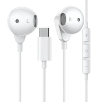 HKM-370451 Type C Noise Cancelling Wired Earphones for iPhone 15 Pro Max with Microphone - Gaming Earbuds