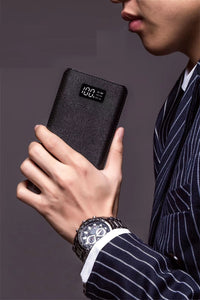 HKM-370515 20000mAh Multi-Port Power Bank with Liquid Lithium Ion Battery and Fast Charging Capability