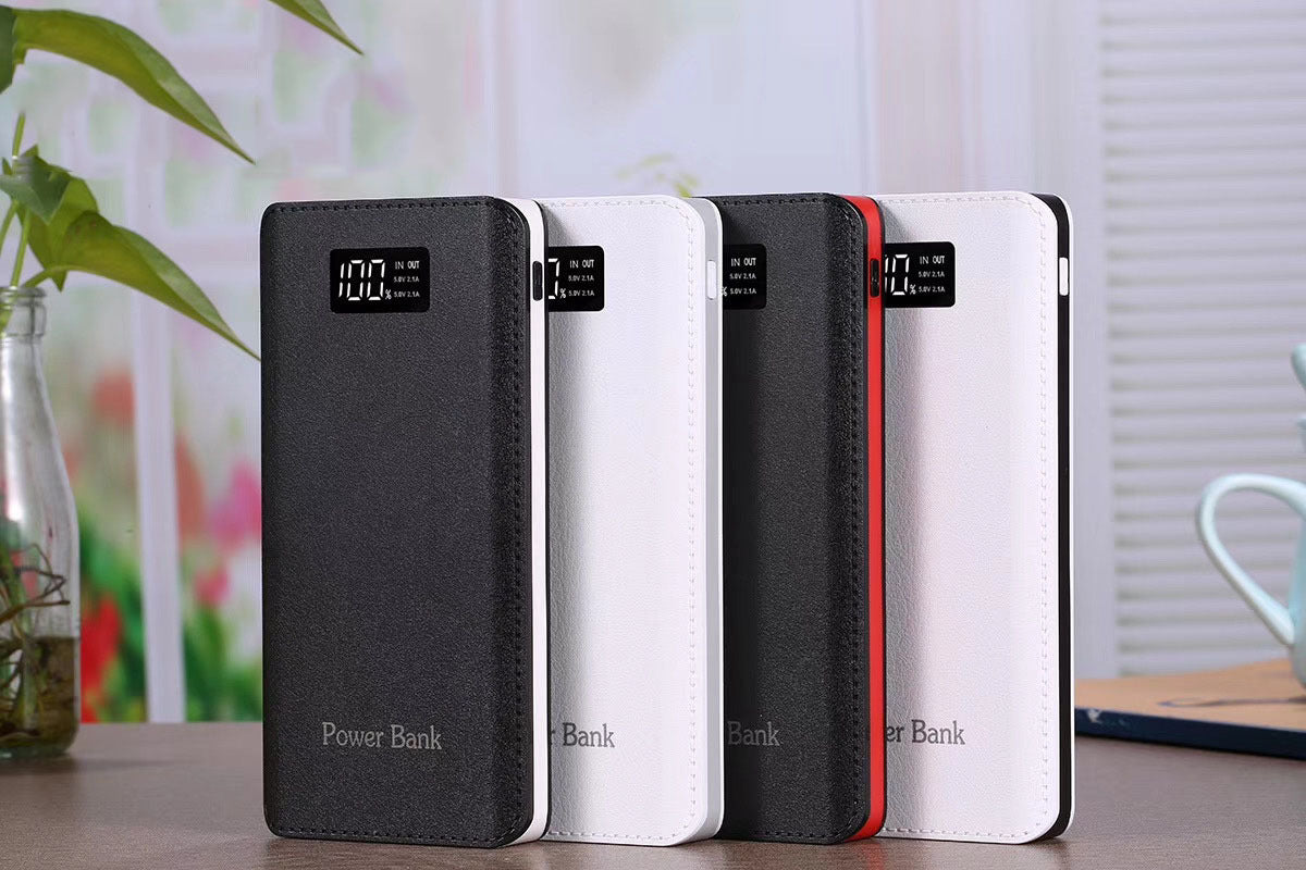 HKM-370515 20000mAh Multi-Port Power Bank with Liquid Lithium Ion Battery and Fast Charging Capability
