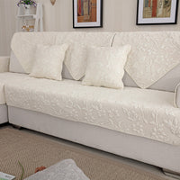 HKM-370515 Cotton Non-slip Sofa Cushion Cover for All Seasons in Various Sizes and Pastoral Designs