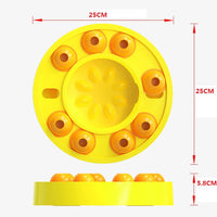 HKM-3705277 Automatic Food Dispenser with Puzzle Design for Slow Feeding Dogs