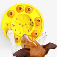 HKM-3705277 Automatic Food Dispenser with Puzzle Design for Slow Feeding Dogs