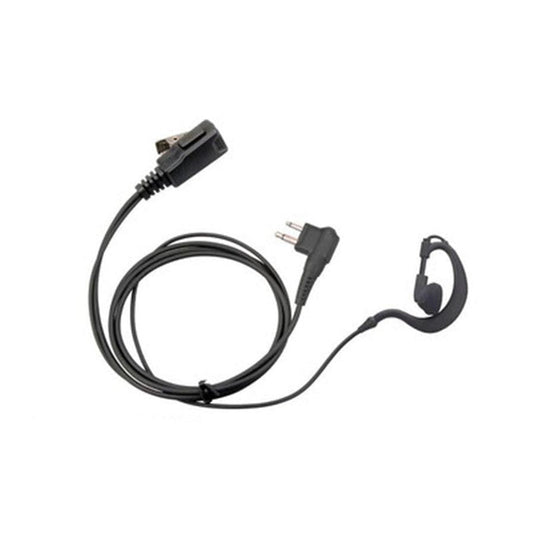 HKM-370643 Walkie Talkie Headset Cable for Motorola and Hytera M-Head Devices - 100 cm Length