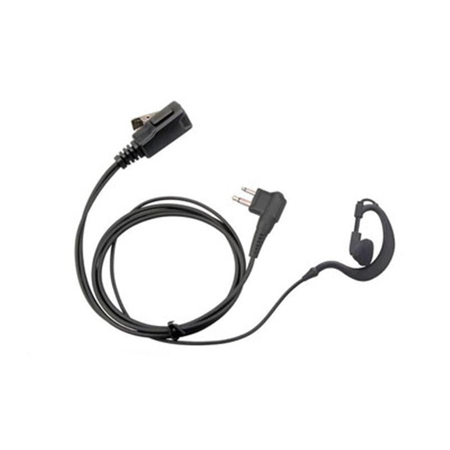 HKM-370643 Walkie Talkie Headset Cable for Motorola and Hytera M-Head Devices - 100 cm Length