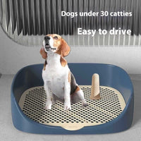 HKM-3707453 Automatic Dog Pet Potty – Eco-Friendly Plastic Toilet in Various Colors