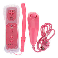 HKM-370771 Wii Console Left and Right Gamepad with Rubber Sleeve and Hand Strap