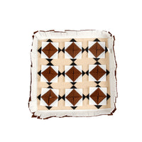 HKM-3708605 Sniffing Mat for Dogs - Skin and Gray Non-Woven Fabric - 33x33x4 cm