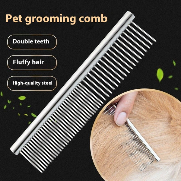 HKM-3709373 Stainless Steel Pet Comb for Cats and Dogs - Various Sizes Available