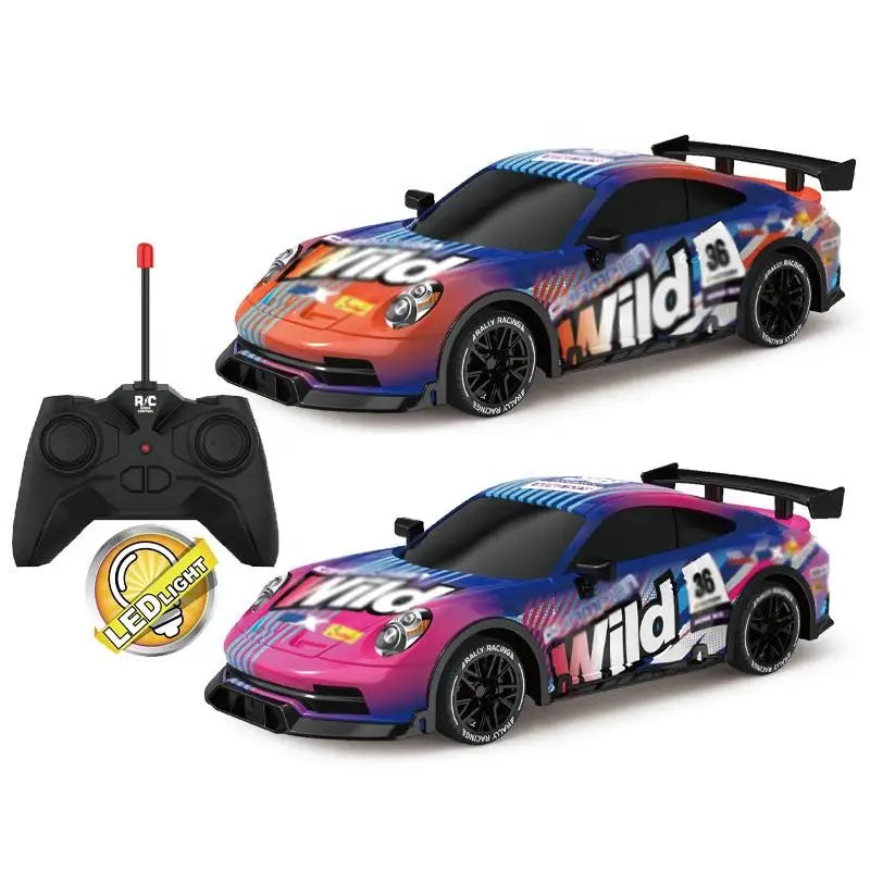 HKM-371027 1/18 Scale Remote Control Off-Road Car for Kids - 2.4GHz 4CH Ready-to-Go Electric Vehicle