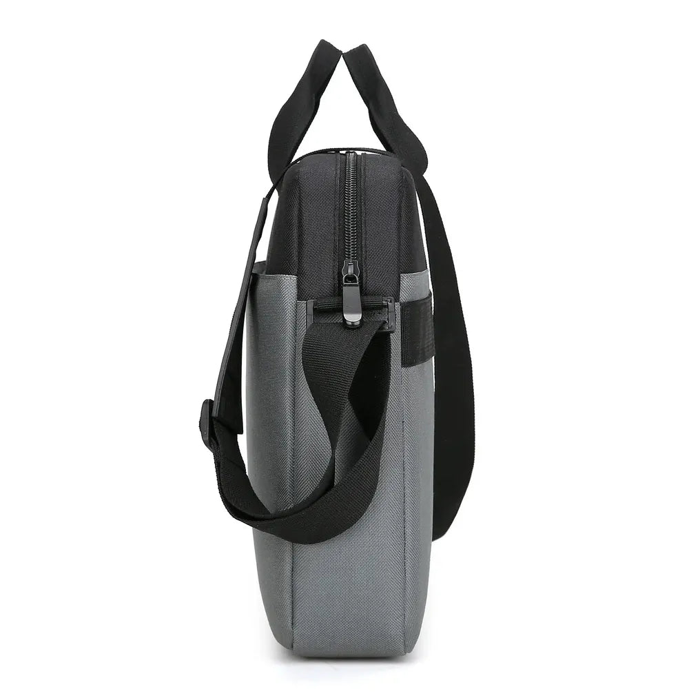HKM-371155 Waterproof Nylon Business Laptop Briefcase with Large Capacity for Men