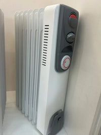 HKM-371219 2500W Oil-Filled Radiator Heater with 11 Fins for Efficient Indoor Heating
