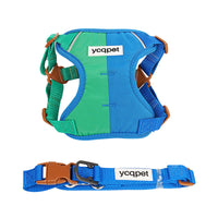 HKM-3712829 Reflective Color Matching Chest Harness with Traction Strap for Dogs