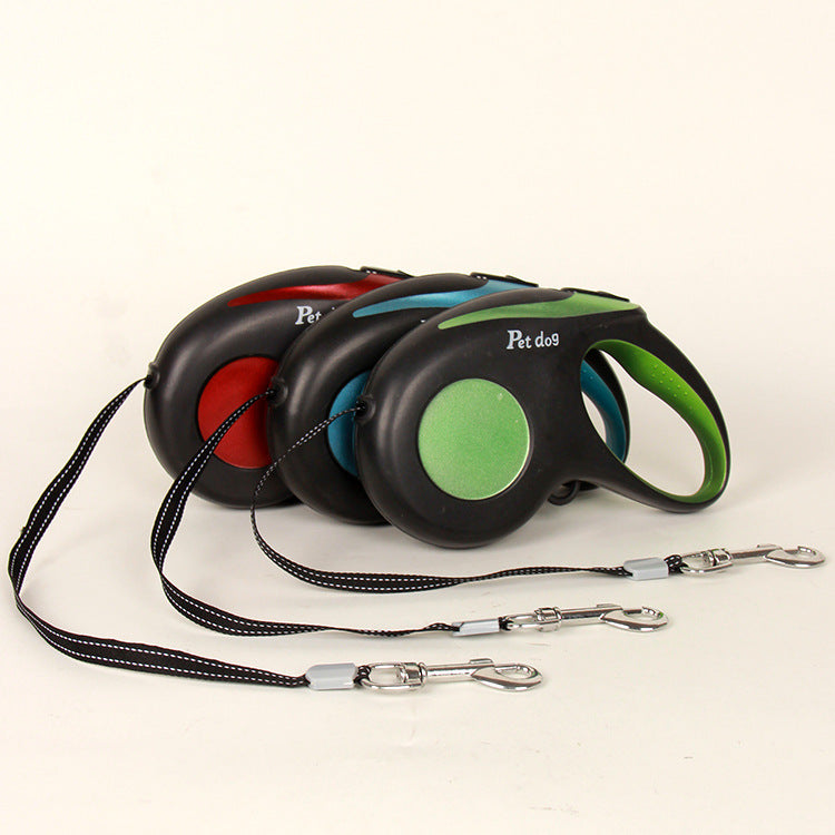 HKM-3713341 Automatic Telescopic Dog Leash - ABS Material, 3 Sizes Available: S, M, L
