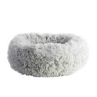 HKM-3713597 Cozy Cotton Cat Nest Cushion for Winter Comfort - 50x50 cm in Light Grey