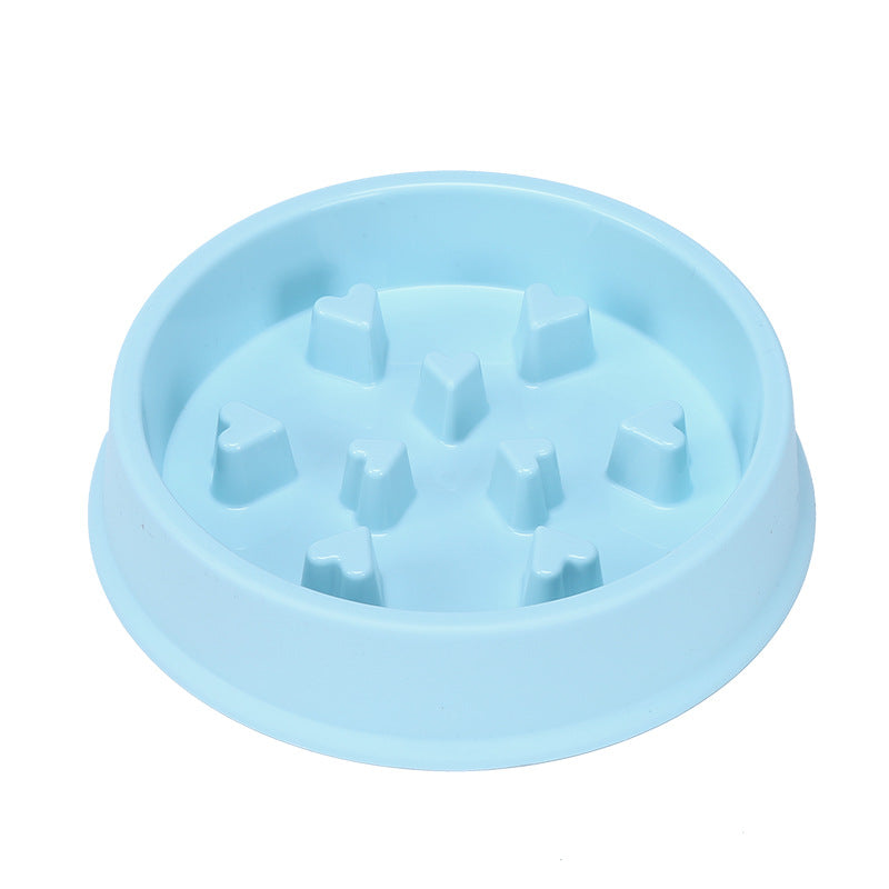 HKM-3713725 Interactive Dog Puzzle Bowl for Healthy Eating - Anti-Choking Slow Feeder, 19.3x4.3 cm, Mixed Color