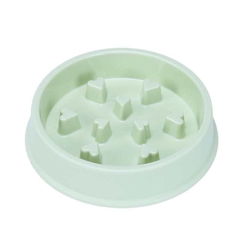 HKM-3713725 Interactive Dog Puzzle Bowl for Healthy Eating - Anti-Choking Slow Feeder, 19.3x4.3 cm, Mixed Color