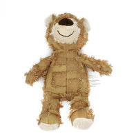 HKM-3714365 Plush Bear Squeaky Dog Toy - Interactive Chew Toy for Dogs and Cats