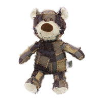 HKM-3714365 Plush Bear Squeaky Dog Toy - Interactive Chew Toy for Dogs and Cats