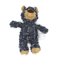 HKM-3714365 Plush Bear Squeaky Dog Toy - Interactive Chew Toy for Dogs and Cats