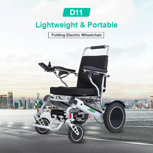 HKM-371475 Electric Wheelchair D11 for Elderly with Removable Battery, 20km Driving Range, and Aluminum Alloy Frame
