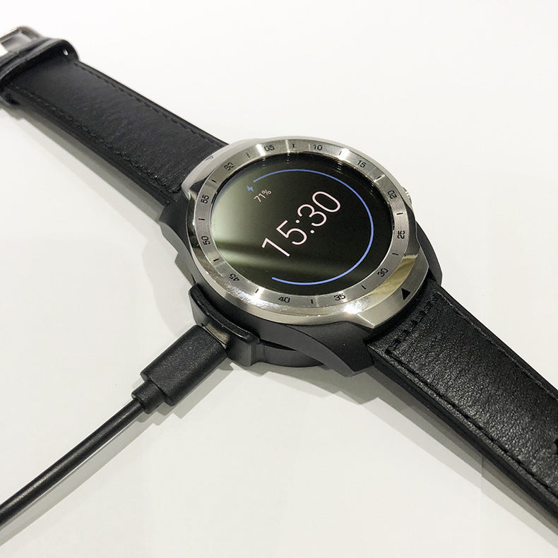 HKM-371475 Magnetic Charging Base for Ticwatch Pro and Ticwatch E – Lightweight and Durable ABS Design