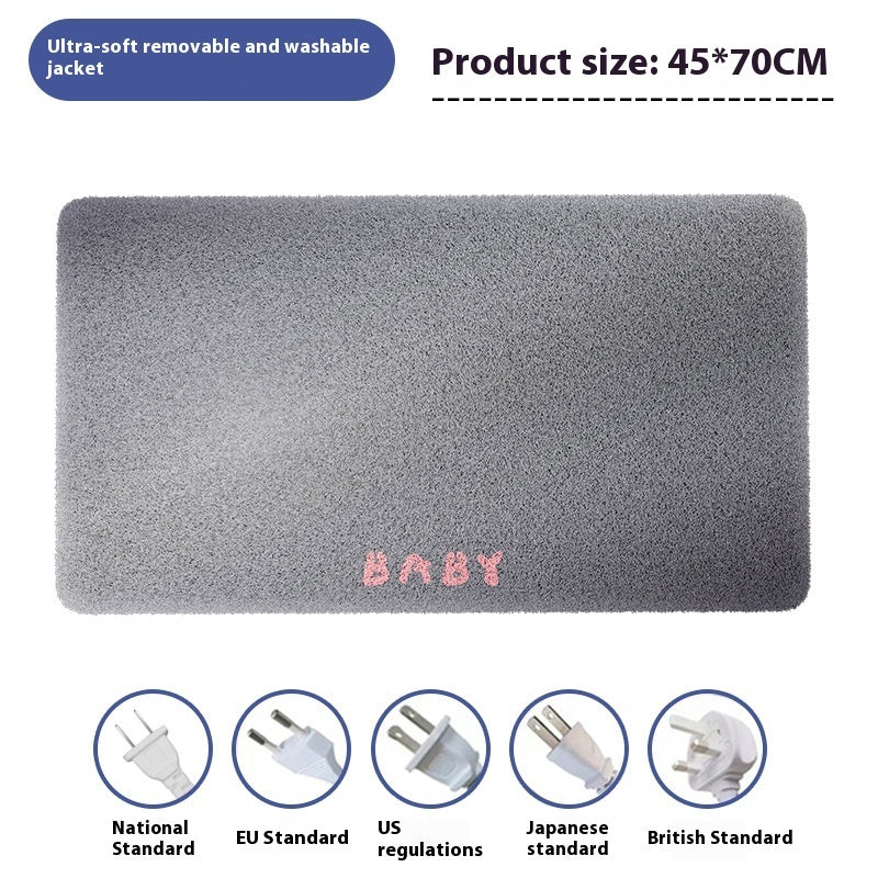 HKM-3721149 Waterproof Electric Heating Pad for Pets - Removable Soft Coat, Multiple Sizes Available