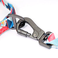 HKM-3721277 Personalized Dog Tag Collars for Small to Medium Dogs - Blue & Orange Options