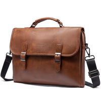 HKM-372307 Stylish 15.6 in Laptop Briefcase for Women - Functional Shoulder Satchel with Protective Sleeve