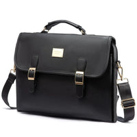 HKM-372307 Stylish 15.6 in Laptop Briefcase for Women - Functional Shoulder Satchel with Protective Sleeve