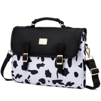 HKM-372307 Stylish 15.6 in Laptop Briefcase for Women - Functional Shoulder Satchel with Protective Sleeve
