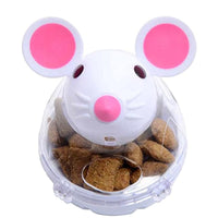 HKM-3723453 Interactive Cat Food Ball Feeder - Slow Feed Tumbler Toy for Treats and Play