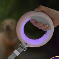 HKM-3724861 Automatic Retractable Leash for Small to Medium Dogs, Plastic and Nylon, Max 20kg