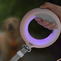 HKM-3724861 Automatic Retractable Leash for Small to Medium Dogs, Plastic and Nylon, Max 20kg