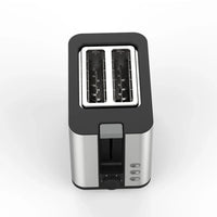 HKM-372499 Silver Electric Bread Toaster for Two Slices – Custom Logo Option Available