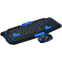 HKM-372627 Wireless Gaming Keyboard and Mouse Combo, Ergonomic Design, Waterproof, Optical, 2.4GHz for PC and Laptop