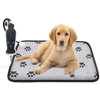 HKM-3726909 Pet Heating Pad for Dogs and Cats - Waterproof Electric Mat with Adjustable Temperature and Chew-Resistant Cord