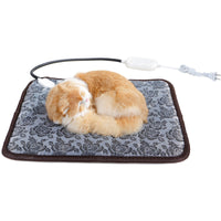 HKM-3726909 Pet Heating Pad for Dogs and Cats - Waterproof Electric Mat with Adjustable Temperature and Chew-Resistant Cord
