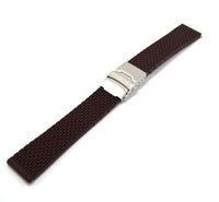 HKM-372819 Comfortable Silicone Watch Strap with Stainless Steel Buckle - Universal Fit for Most Watches