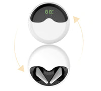 HKM-373075 Wireless Bluetooth 5.1 Earbuds with Charging Case and Auto Sleep Function