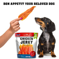 HKM-3730877 Chicken Jerky Dog Treats, 1.5 Lb - All Natural, Grain Free, High Protein Snack for Dogs of All Sizes