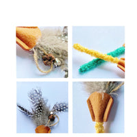 HKM-3732285 Cat Molar Stick Made from Natural Polygonum Wood for Healthy Dental Chewing
